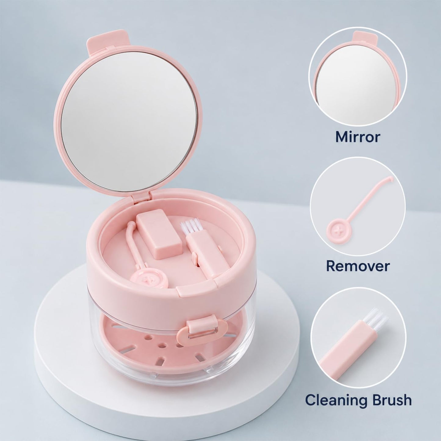 Retainly™ 3-in-1 Retainer Cleaning Case